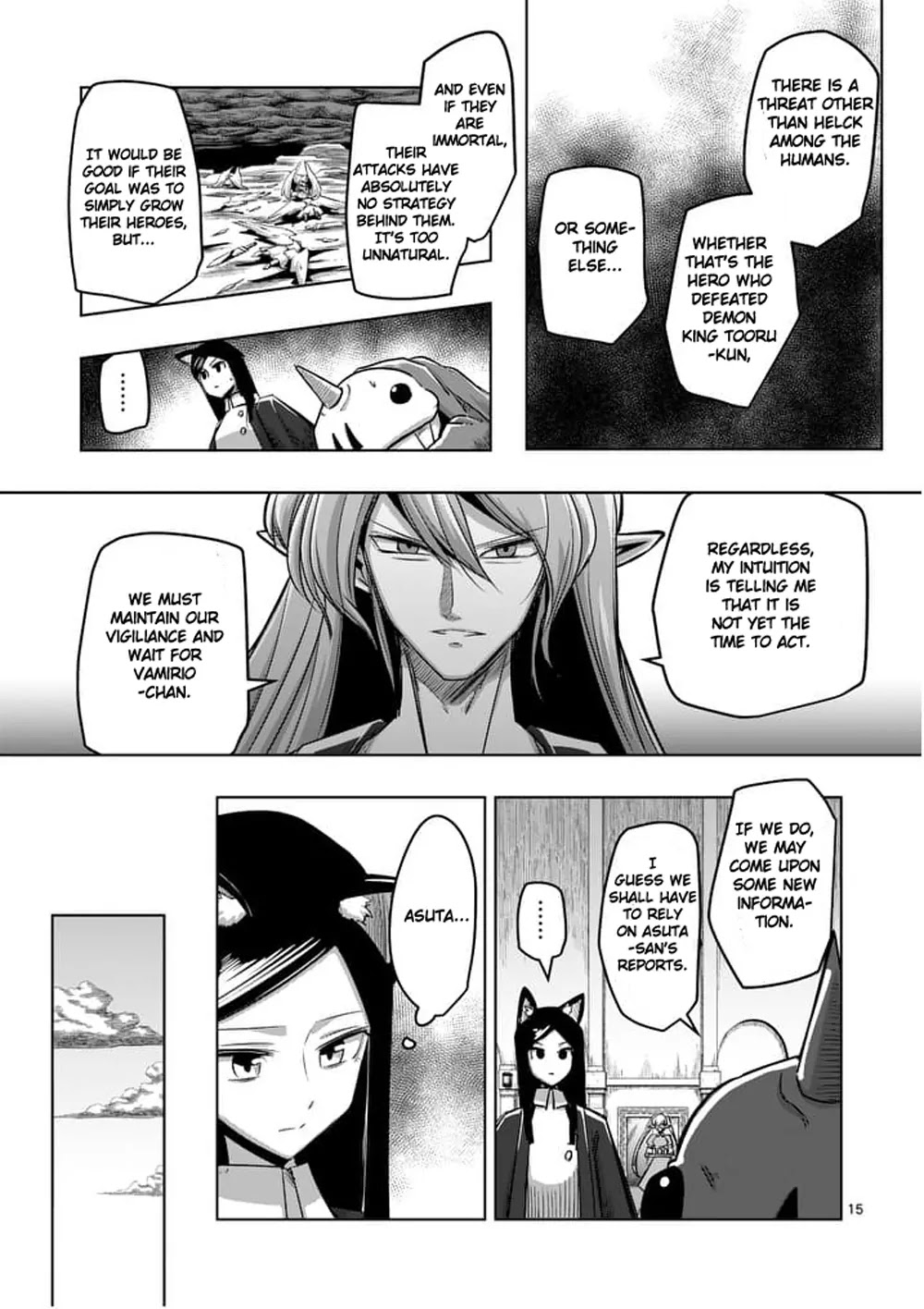 Helck Chapter 56 page 15 - Chapter 56: Anxiety