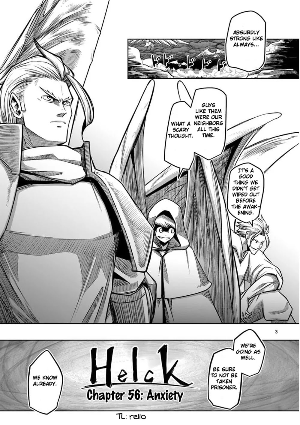 Helck Chapter 56 page 3 - Chapter 56: Anxiety