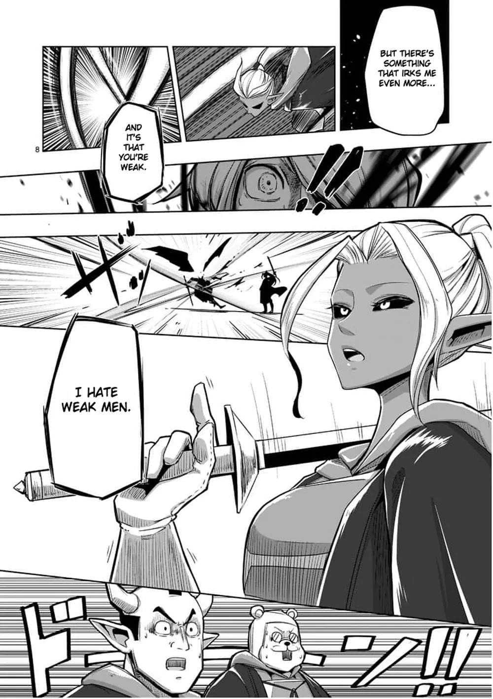 Helck Chapter 56 page 8 - Chapter 56: Anxiety