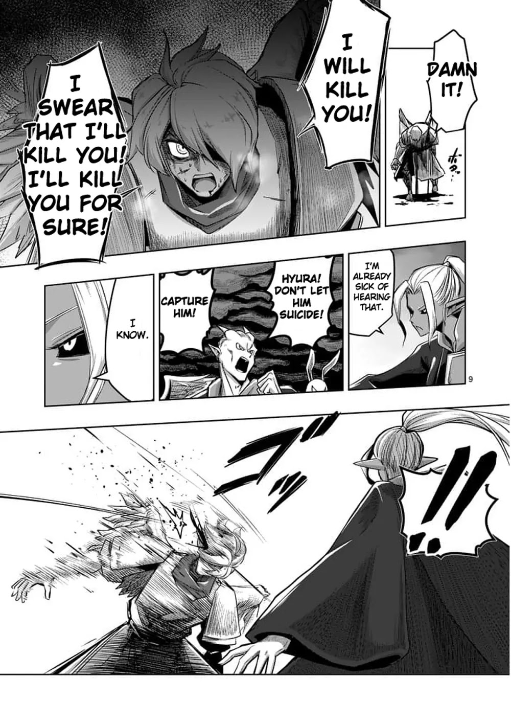 Helck Chapter 56 page 9 - Chapter 56: Anxiety
