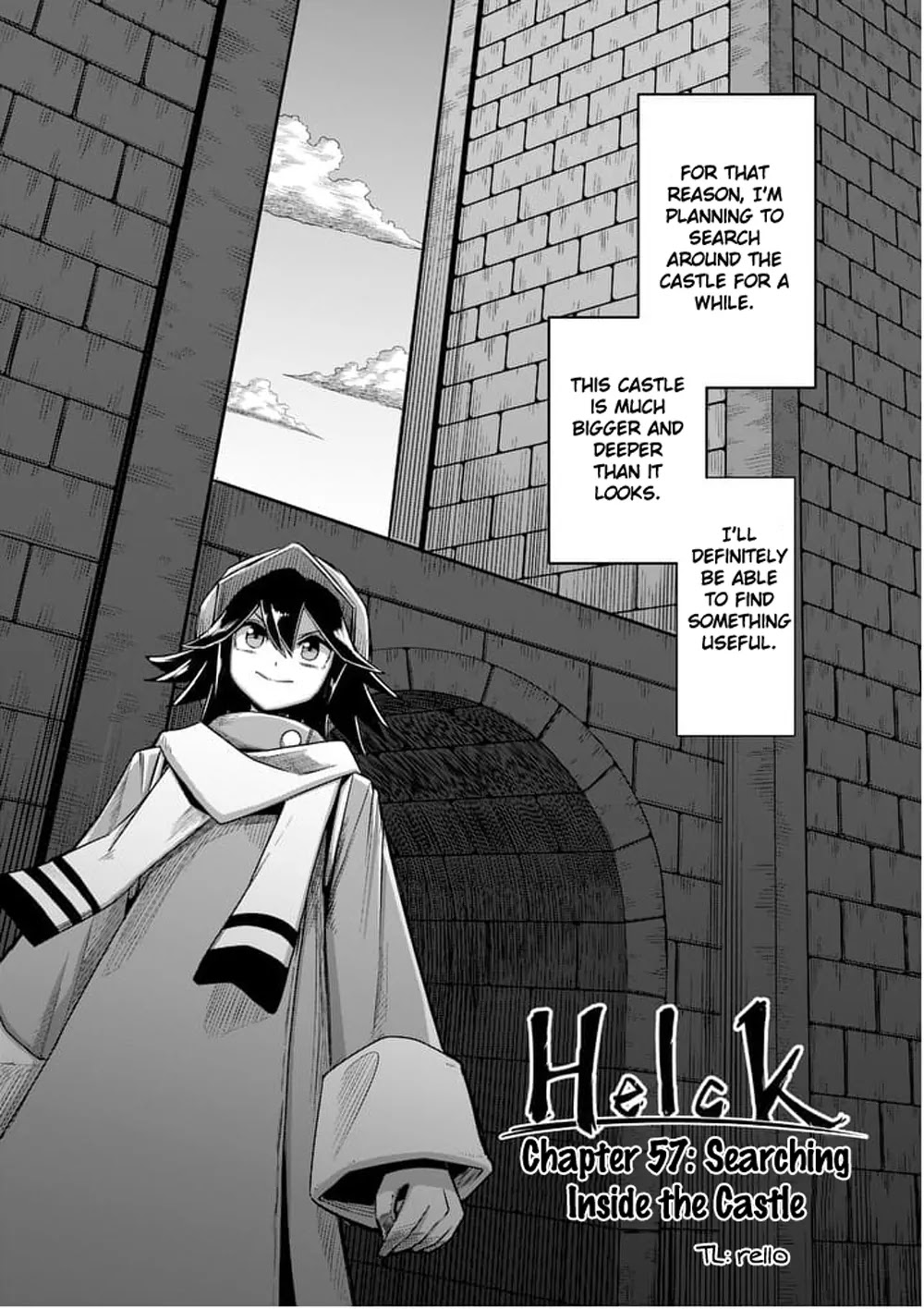 Helck Chapter 57.1 page 3 - Chapter 57.1: Searching Inside the Castle
