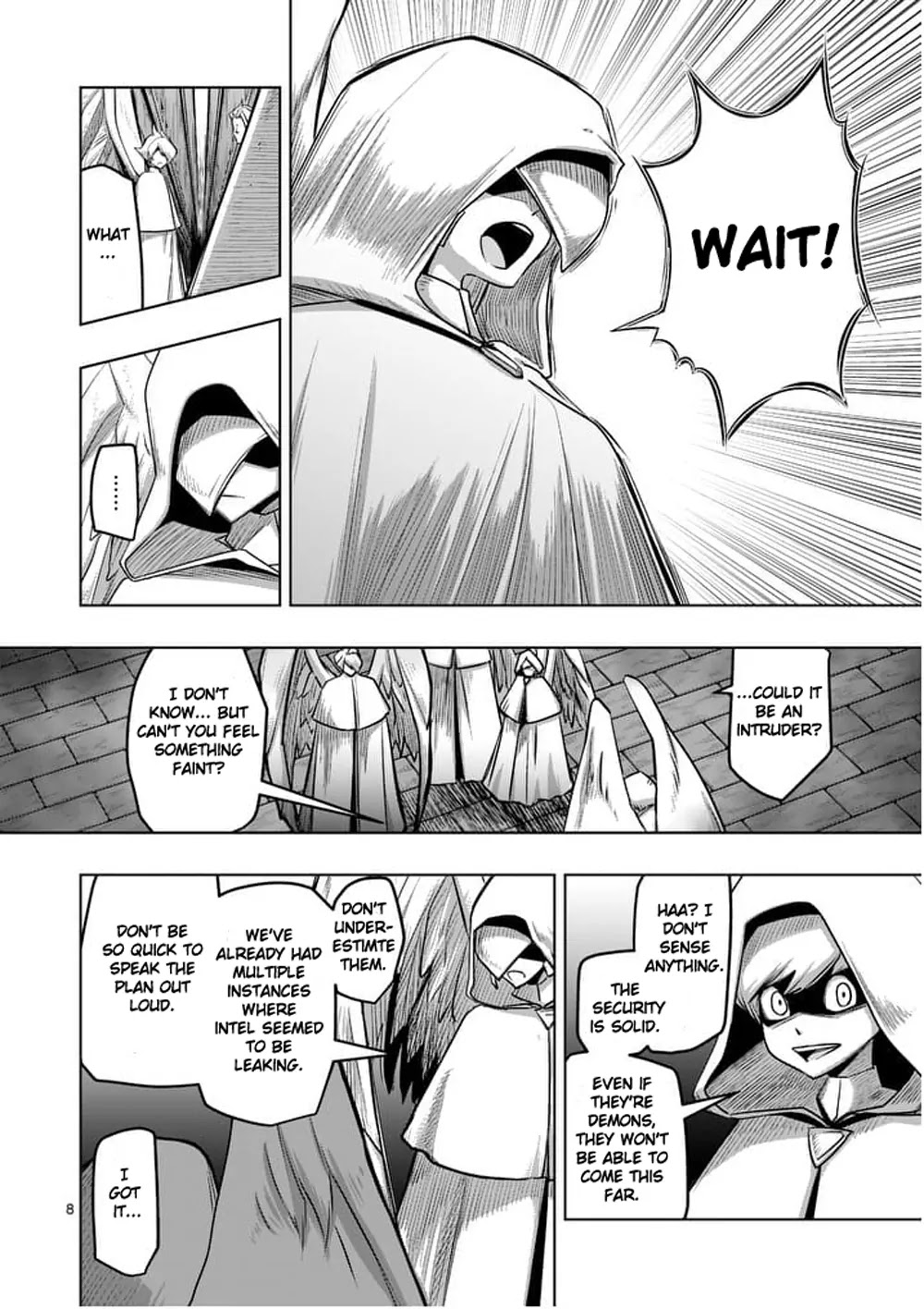 Helck Chapter 57.1 page 8 - Chapter 57.1: Searching Inside the Castle