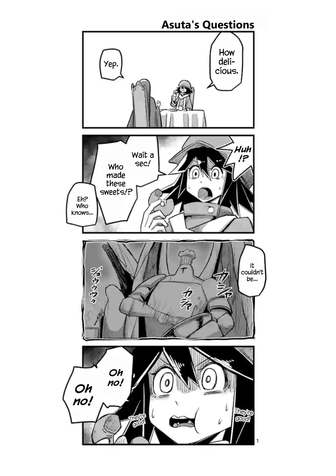 Helck Chapter 58.5 page 1 - Chapter 58.5: Asuta's Questions