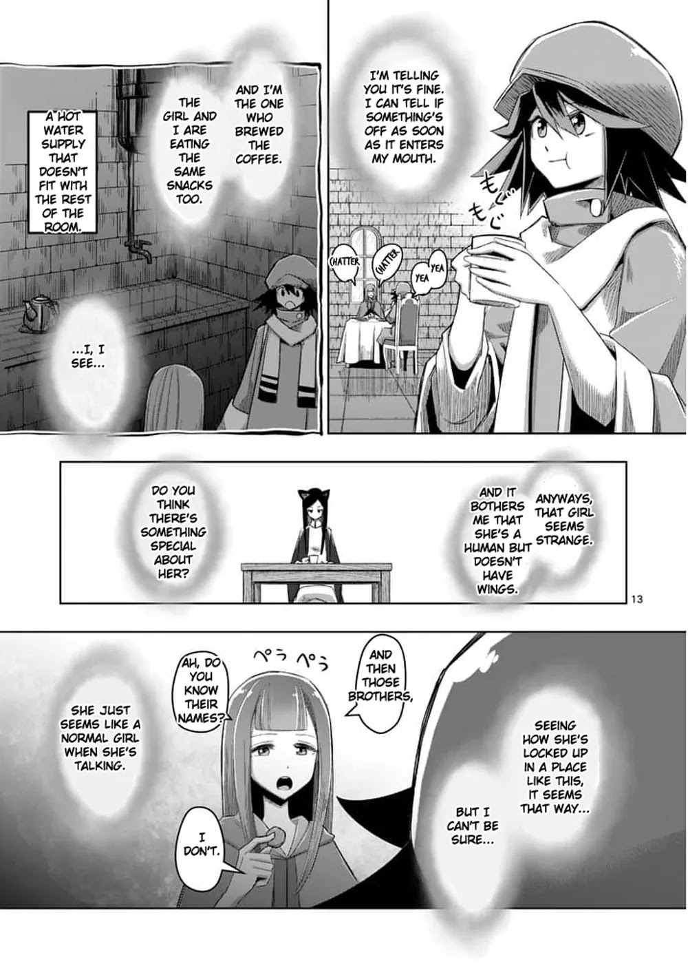 Helck Chapter 58 page 13 - Chapter 58: Mysterious Girl