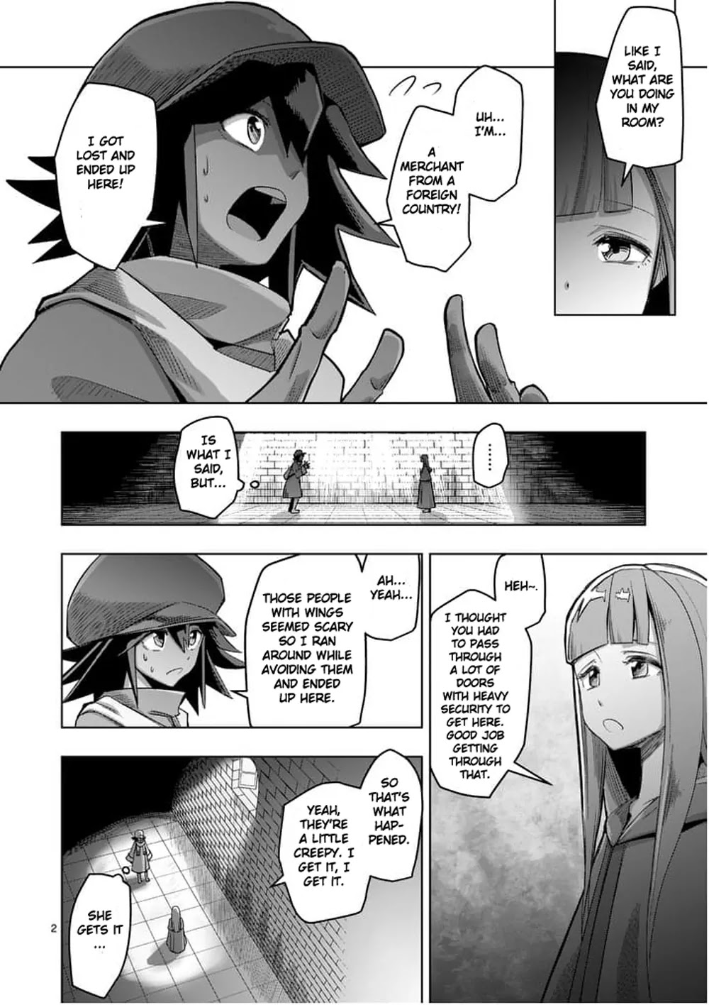Helck Chapter 58 page 2 - Chapter 58: Mysterious Girl
