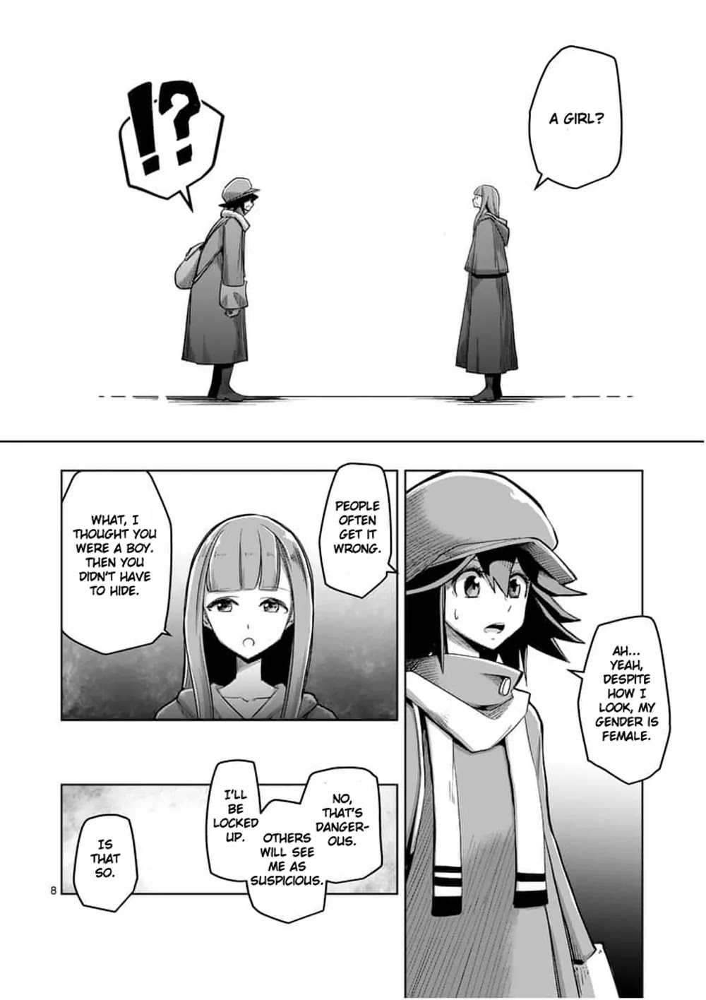 Helck Chapter 58 page 8 - Chapter 58: Mysterious Girl
