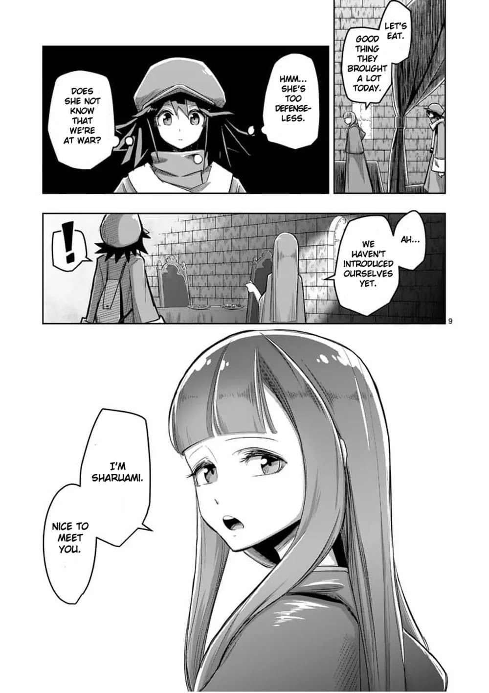 Helck Chapter 58 page 9 - Chapter 58: Mysterious Girl