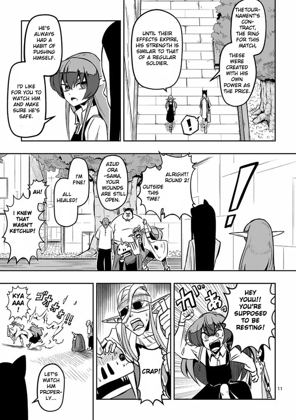 Helck Chapter 6 page 11 - Chapter 6: Management Staff Anne