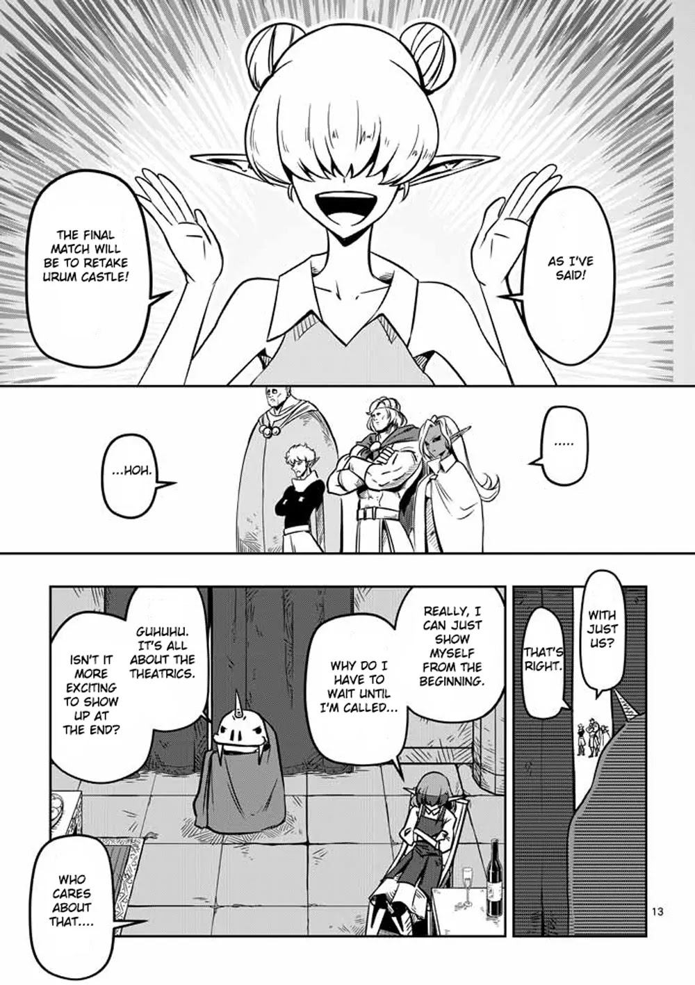Helck Chapter 6 page 13 - Chapter 6: Management Staff Anne