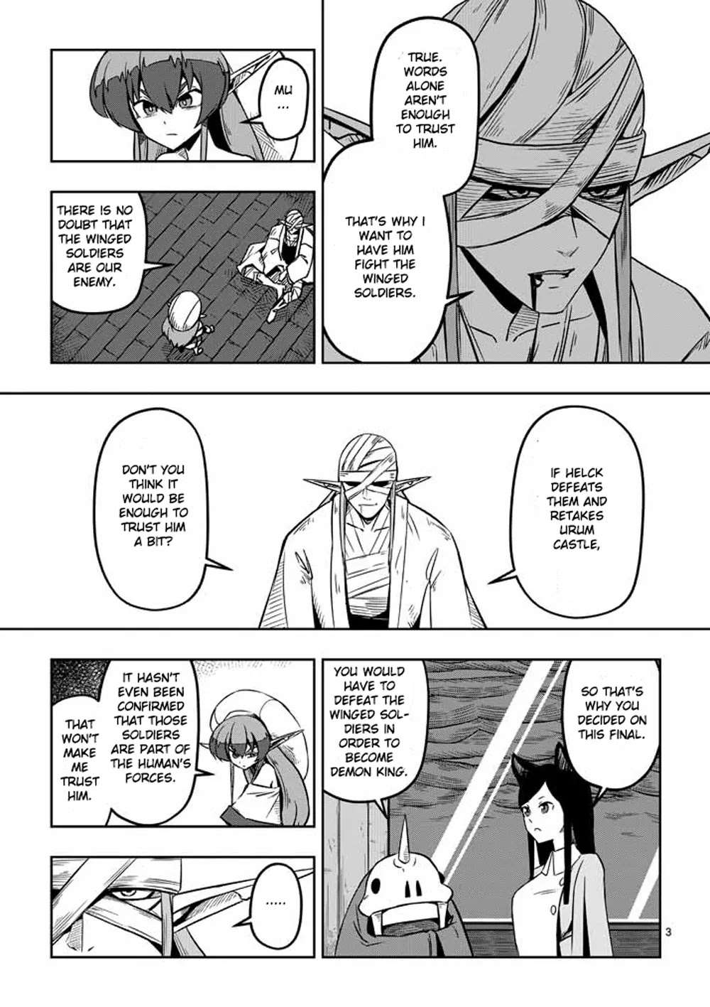 Helck Chapter 6 page 3 - Chapter 6: Management Staff Anne