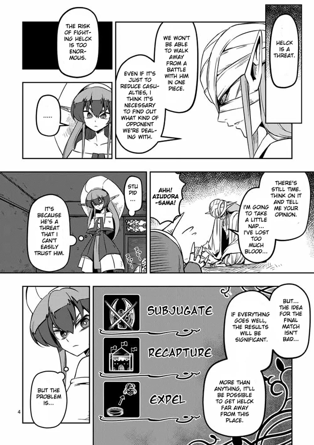 Helck Chapter 6 page 4 - Chapter 6: Management Staff Anne