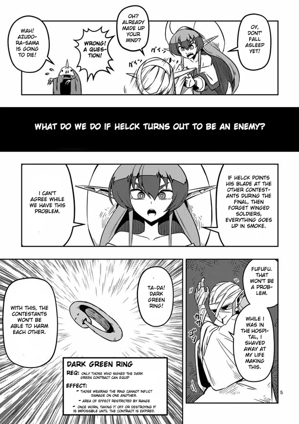 Helck Chapter 6 page 5 - Chapter 6: Management Staff Anne