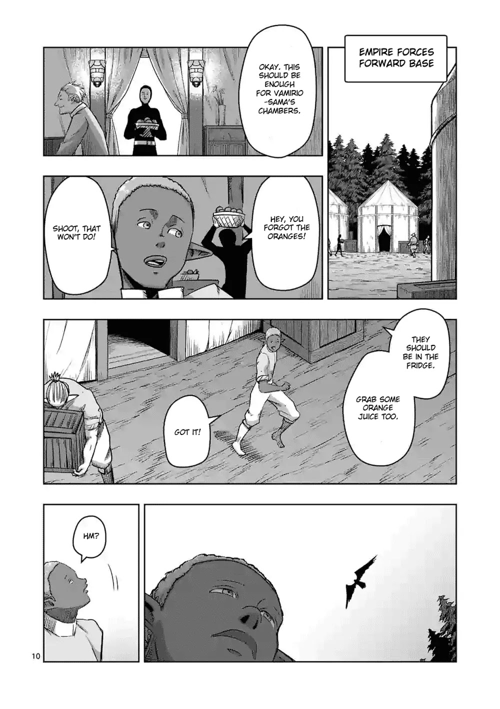 Helck Chapter 65 page 10 - Chapter 65: Anxiety and Hesitation