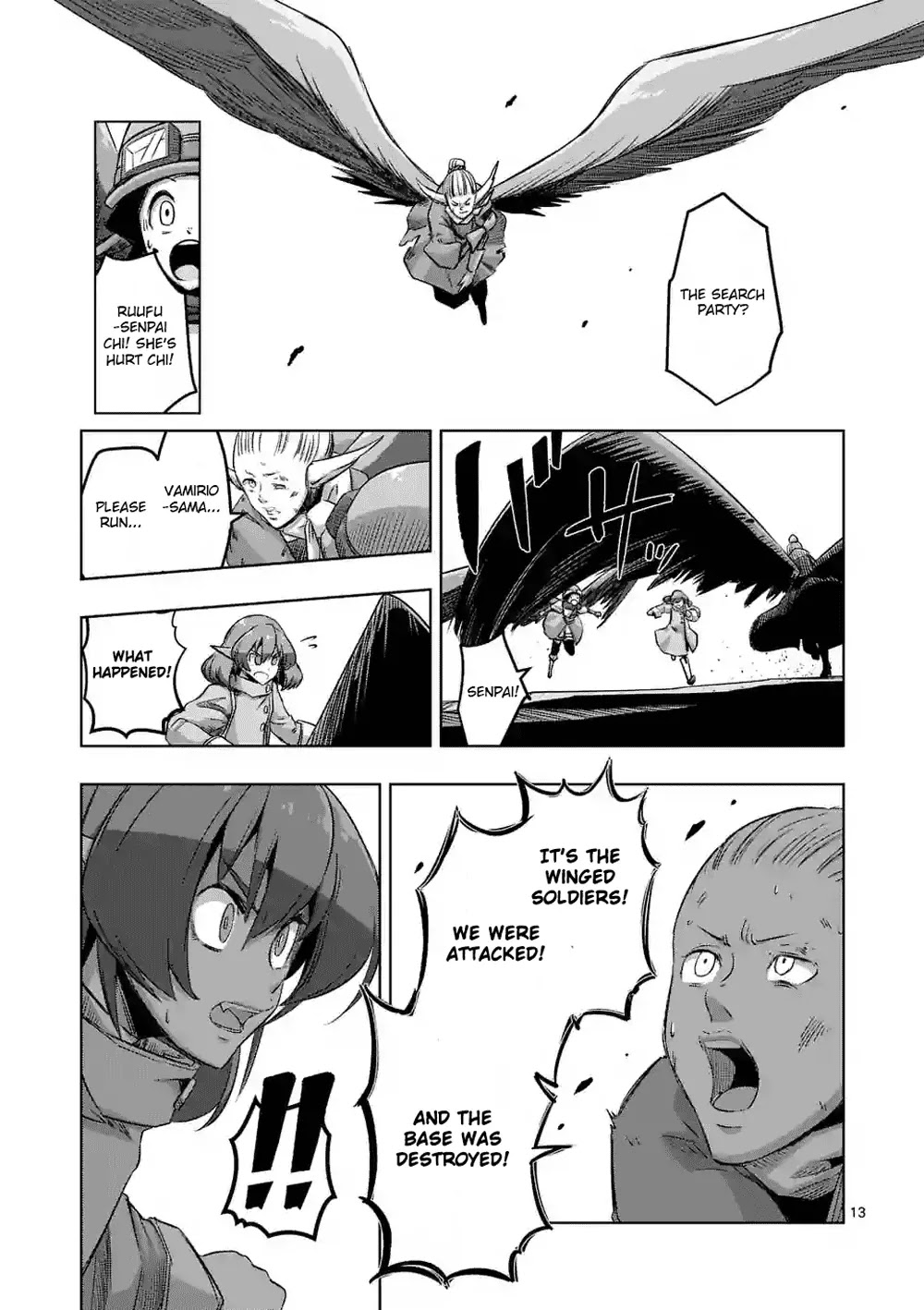 Helck Chapter 65 page 13 - Chapter 65: Anxiety and Hesitation