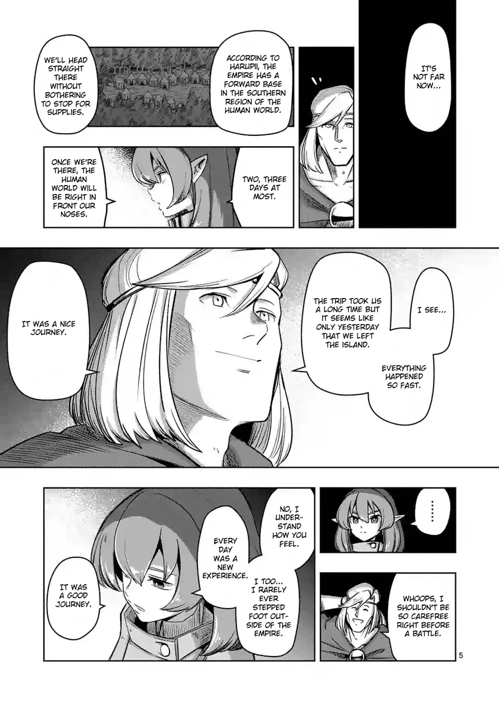Helck Chapter 65 page 5 - Chapter 65: Anxiety and Hesitation