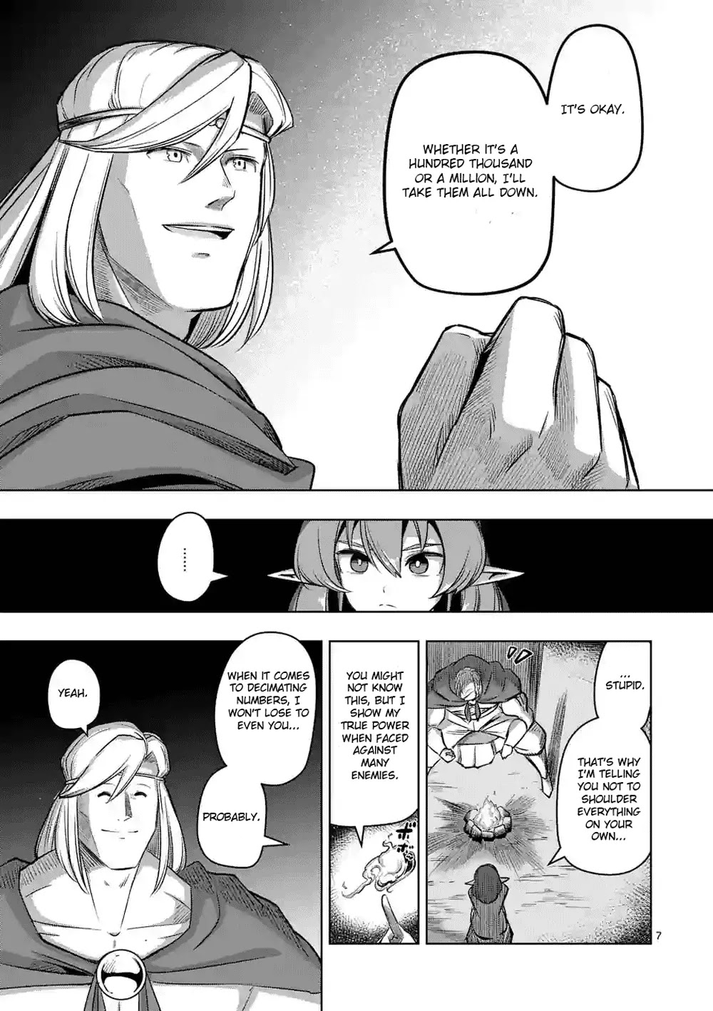 Helck Chapter 65 page 7 - Chapter 65: Anxiety and Hesitation