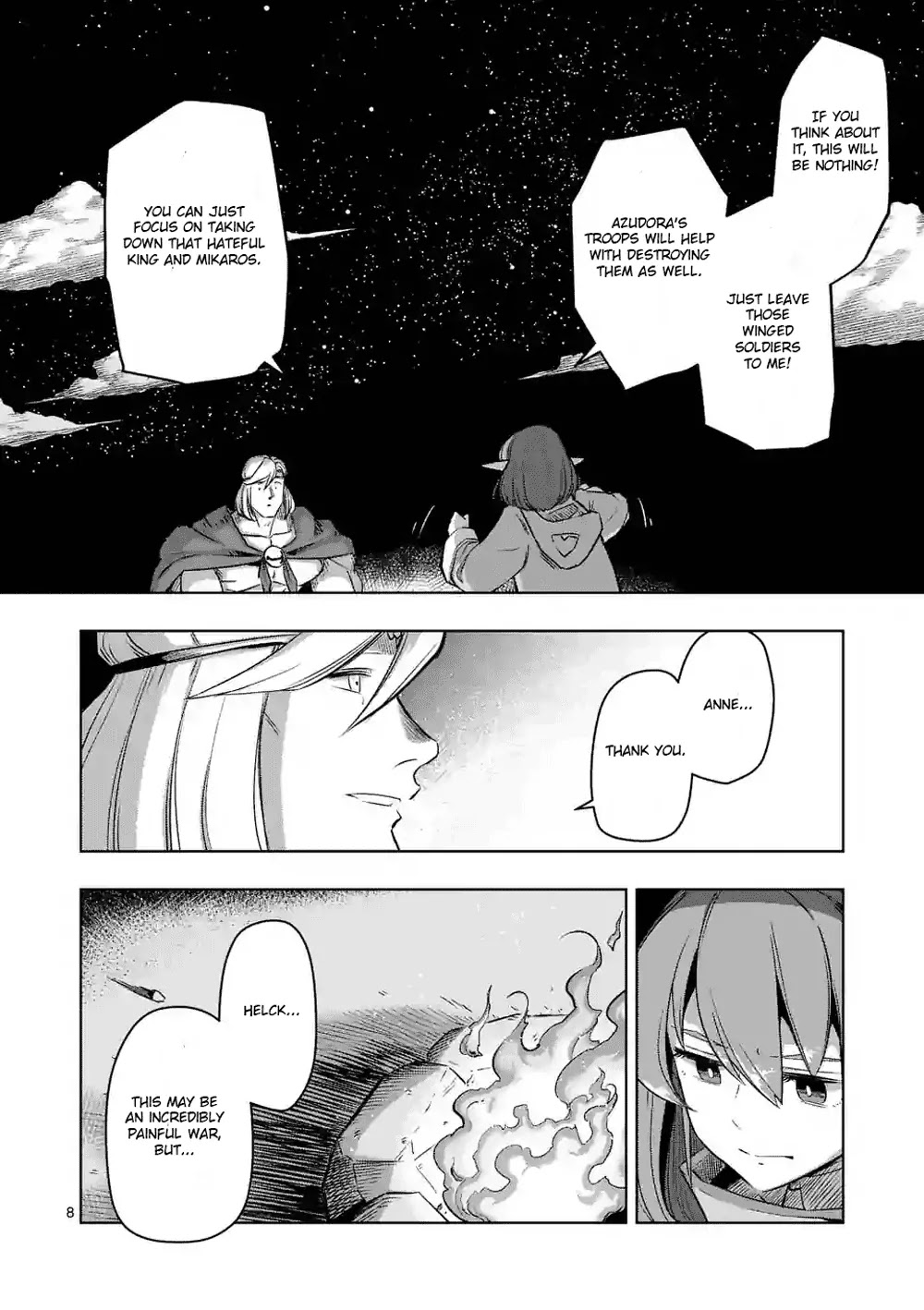 Helck Chapter 65 page 8 - Chapter 65: Anxiety and Hesitation