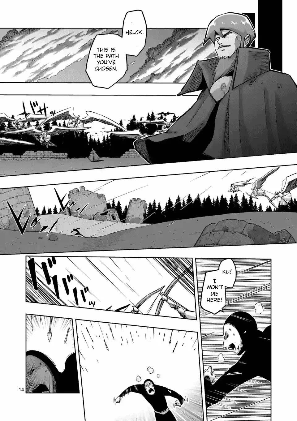 Helck Chapter 66 page 14 - Chapter 66: The Path He Has Chosen