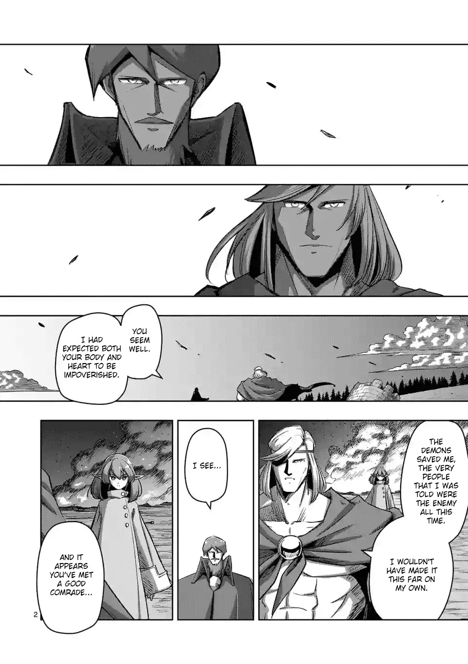 Helck Chapter 67 page 2 - Chapter 67: One Who Supports His Heart