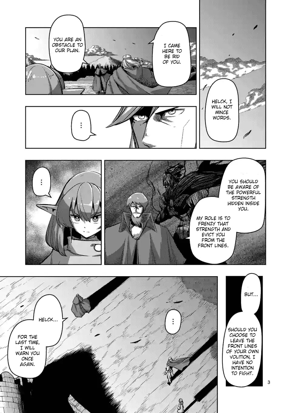Helck Chapter 67 page 3 - Chapter 67: One Who Supports His Heart