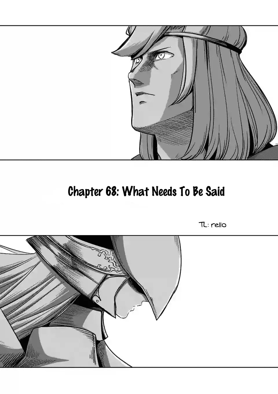 Helck Chapter 68 page 1 - Chapter 68: What Needs To Be Said