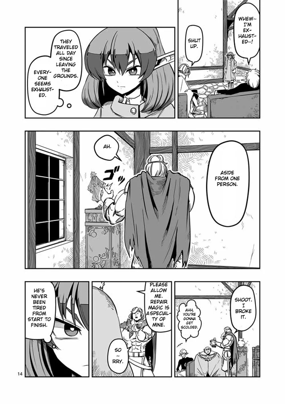 Helck Chapter 7 page 14 - Chapter 7: Devastated Land