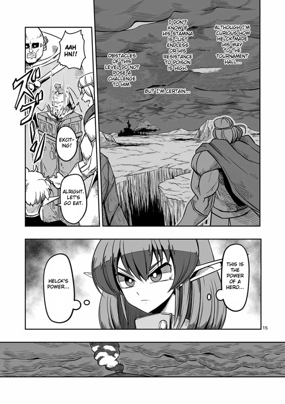 Helck Chapter 7 page 15 - Chapter 7: Devastated Land