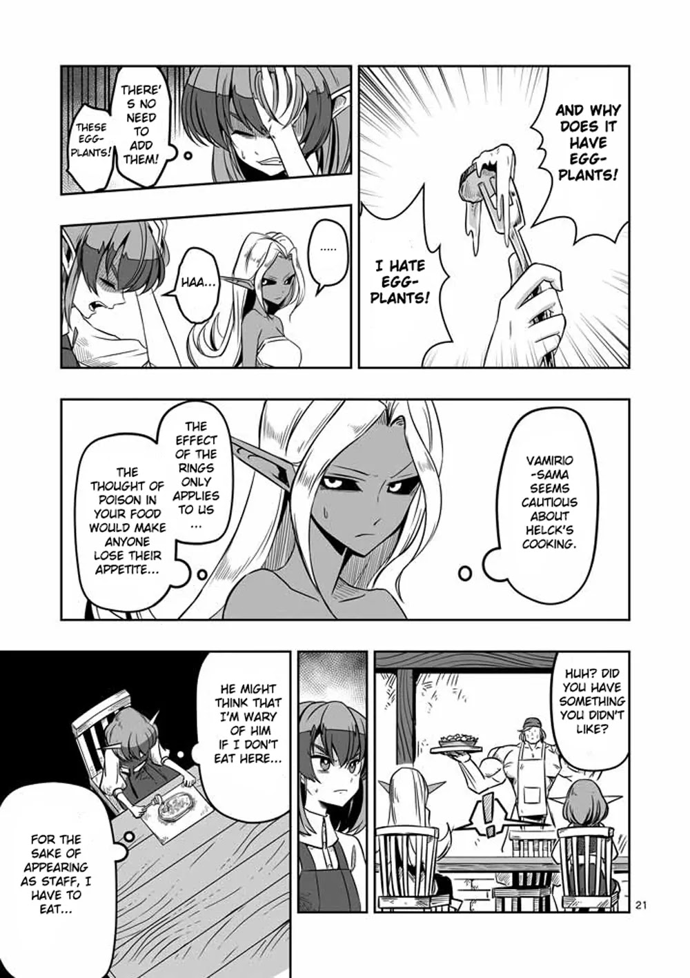 Helck Chapter 7 page 21 - Chapter 7: Devastated Land