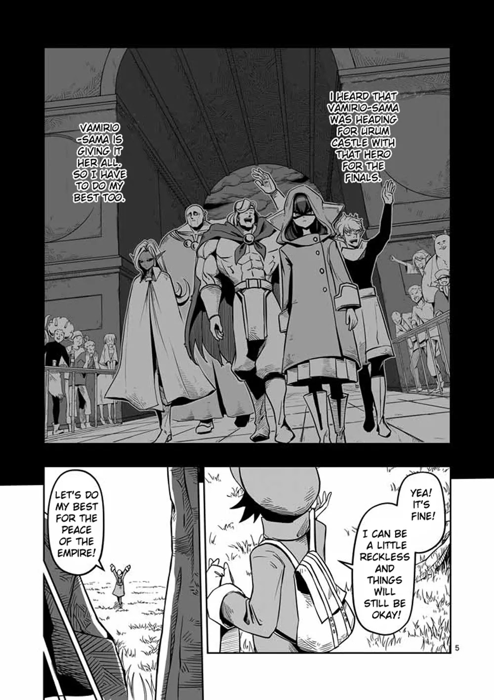 Helck Chapter 7 page 5 - Chapter 7: Devastated Land