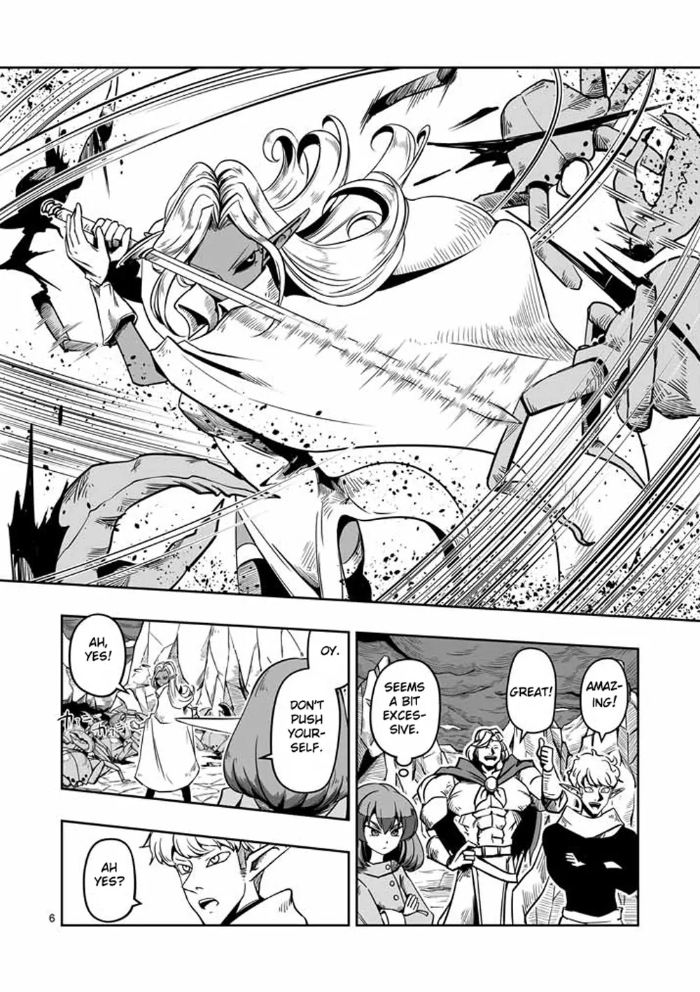 Helck Chapter 7 page 6 - Chapter 7: Devastated Land