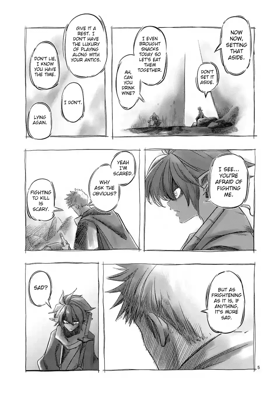 Helck Chapter 70 page 5 - Chapter 70: Humans and Demons
