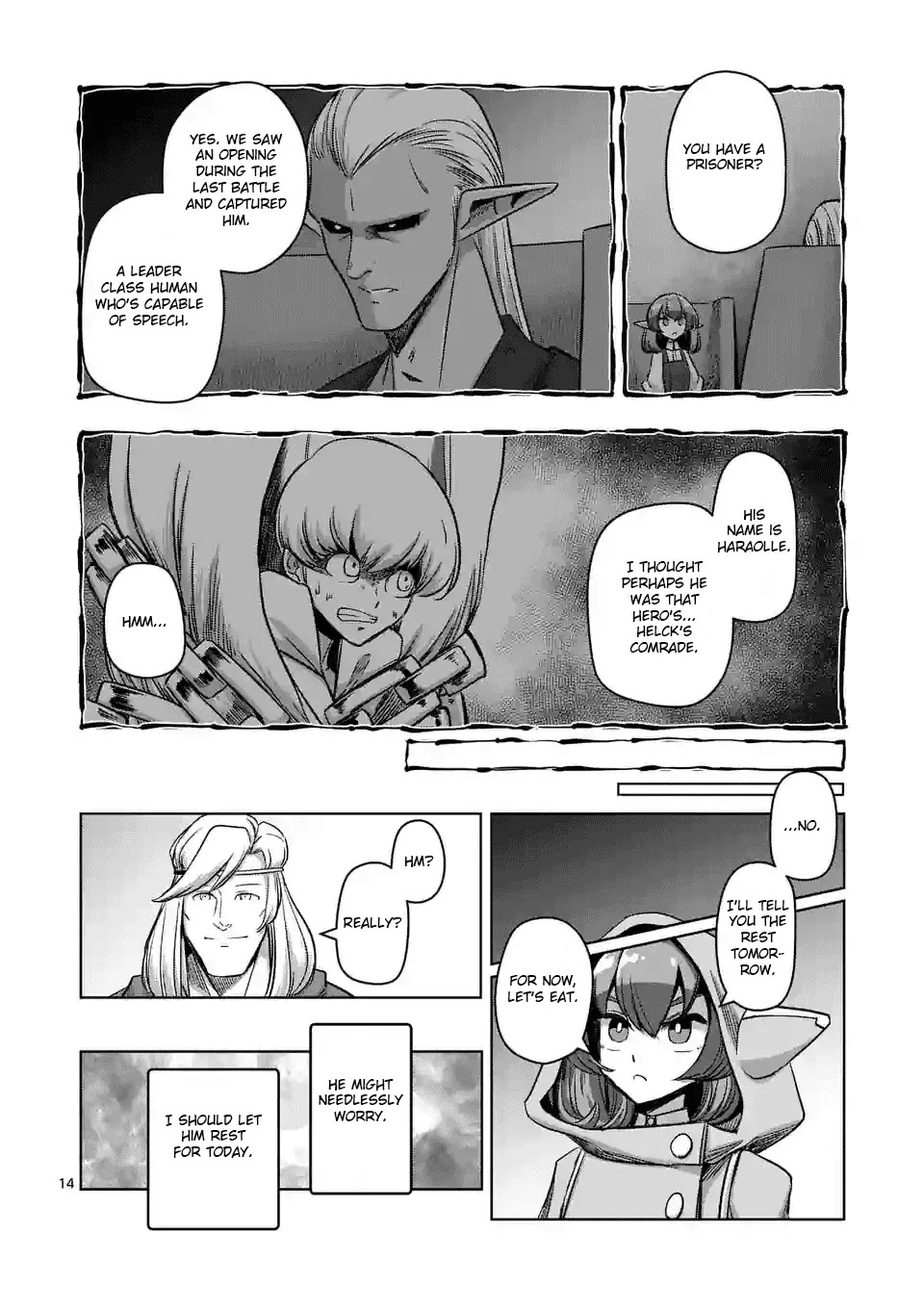 Helck Chapter 71 page 14 - Chapter 71: Prisoner