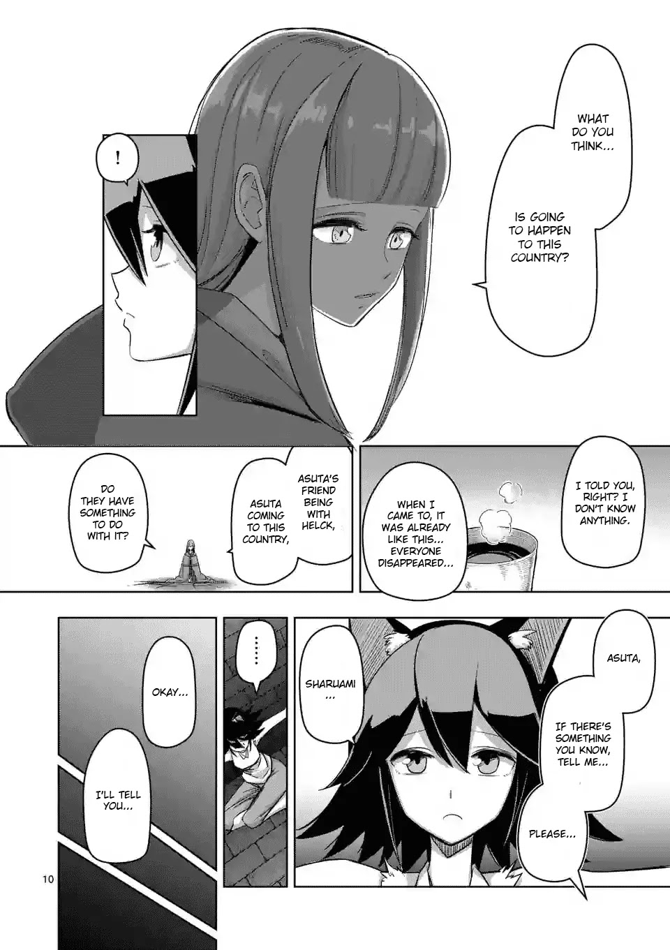 Helck Chapter 72 page 10 - Chapter 72: Question