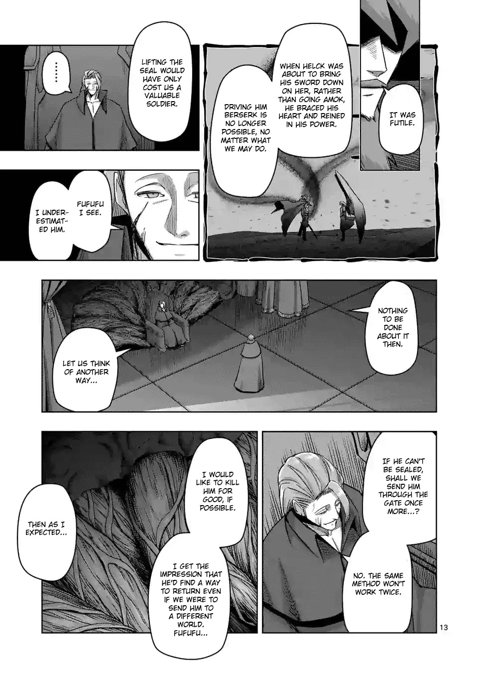 Helck Chapter 72 page 13 - Chapter 72: Question