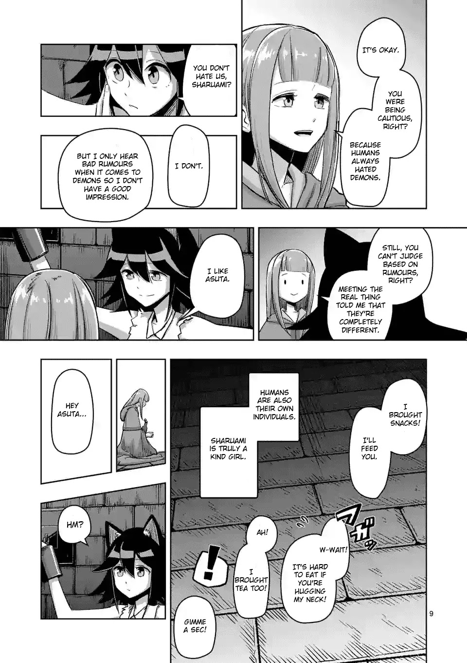 Helck Chapter 72 page 9 - Chapter 72: Question