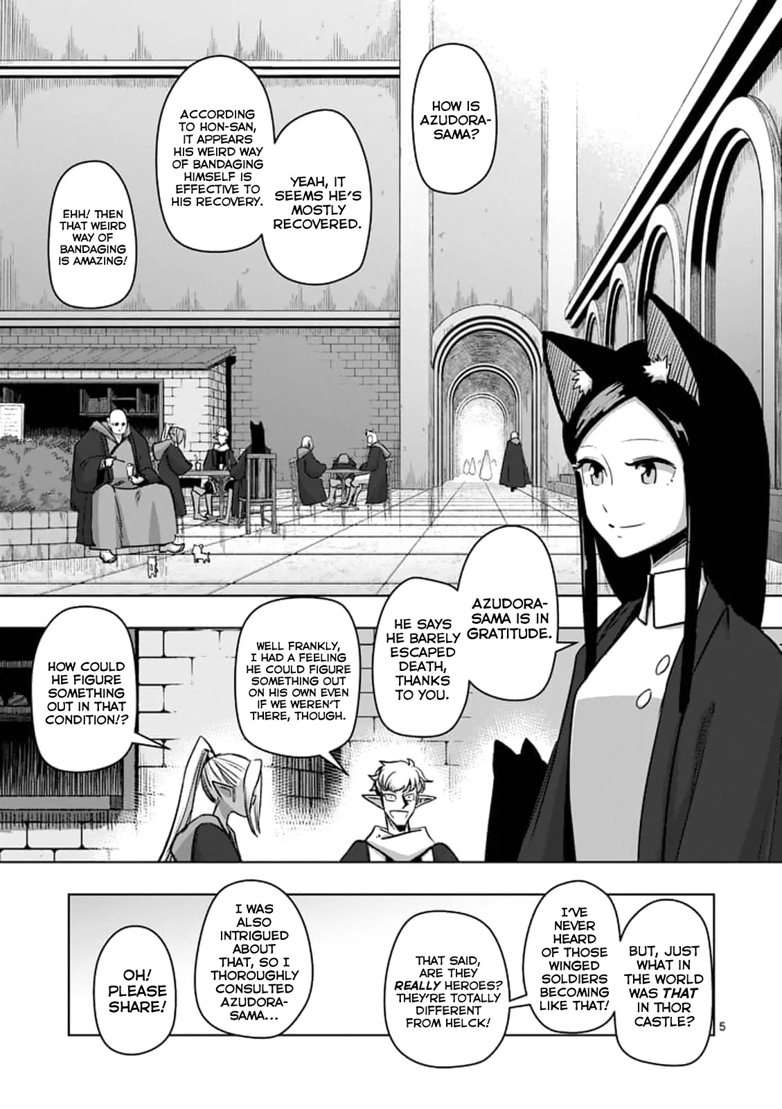Helck Chapter 73 page 5 - Chapter 73: Military Strength