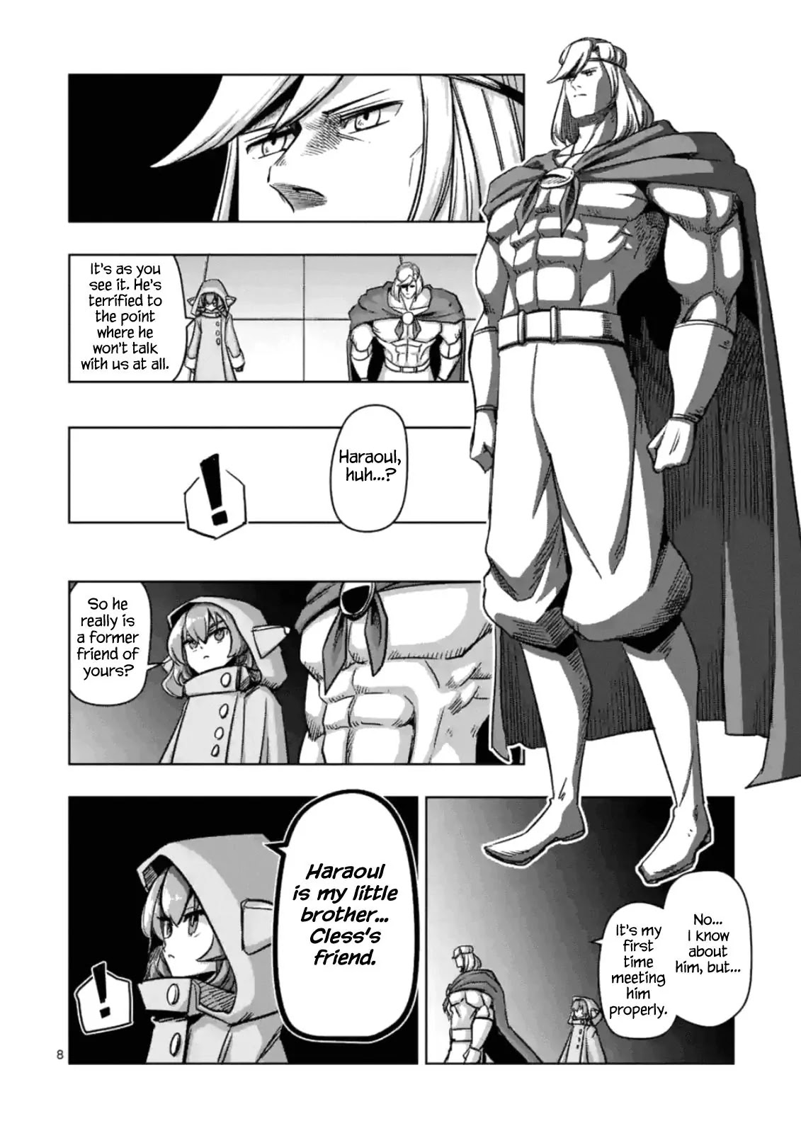 Helck Chapter 74.1 page 8 - Chapter 74.1: Rococo's Eyes
