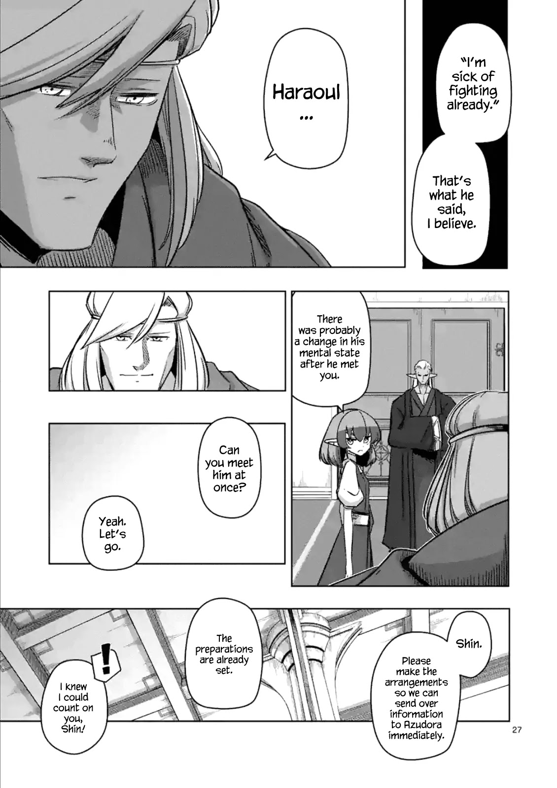 Helck Chapter 74.2 page 11 - Chapter 74.2: Rococo's Eyes (2)