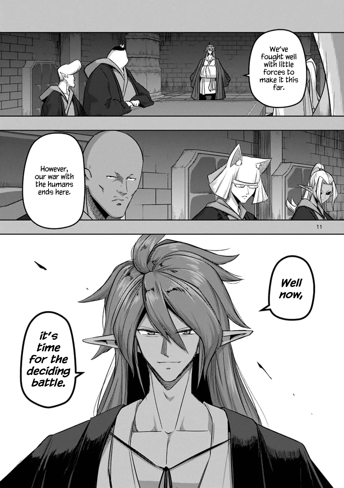 Helck Chapter 75.1 page 11 - Chapter 75.1: Uria the Hero