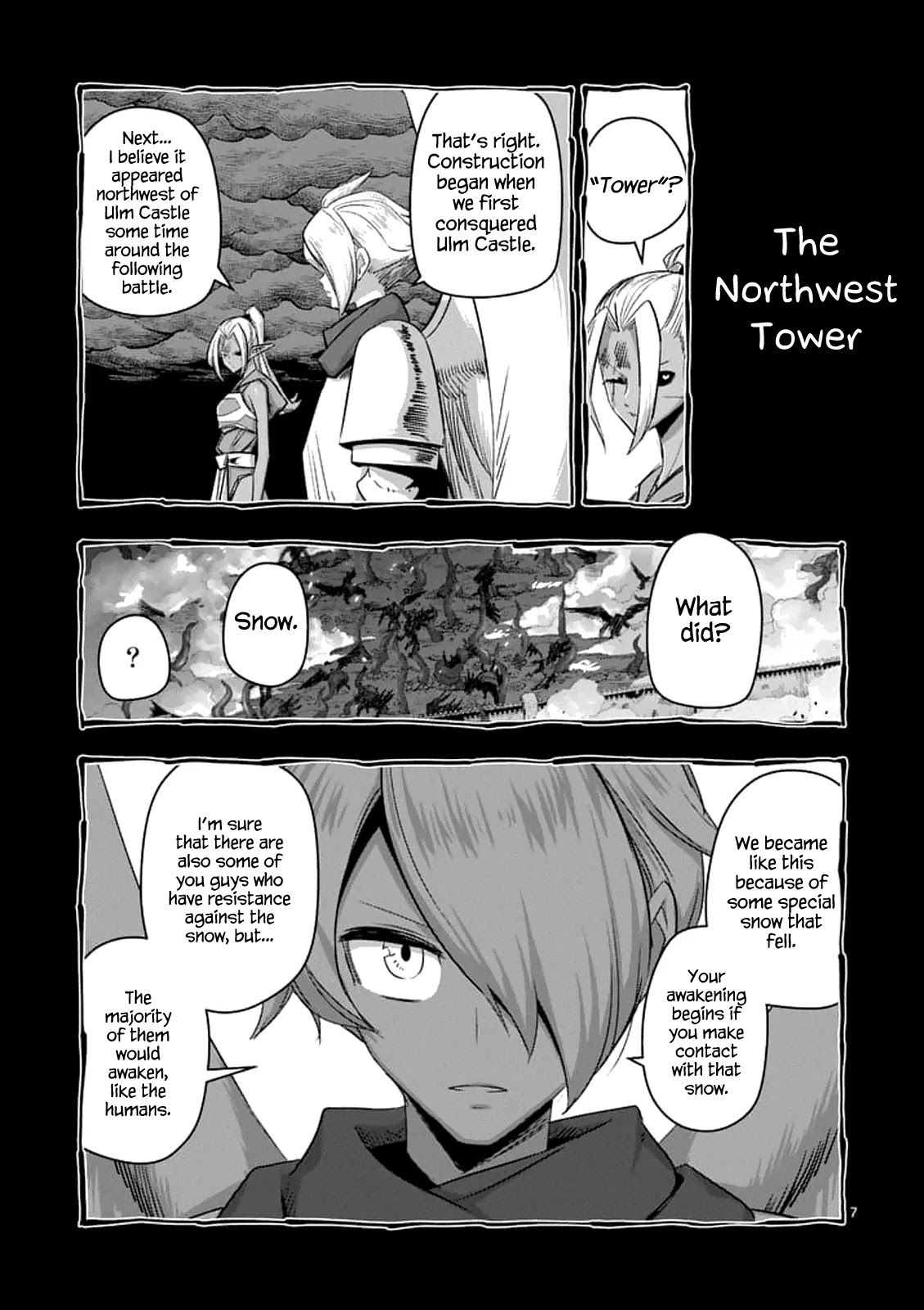 Helck Chapter 75.1 page 7 - Chapter 75.1: Uria the Hero
