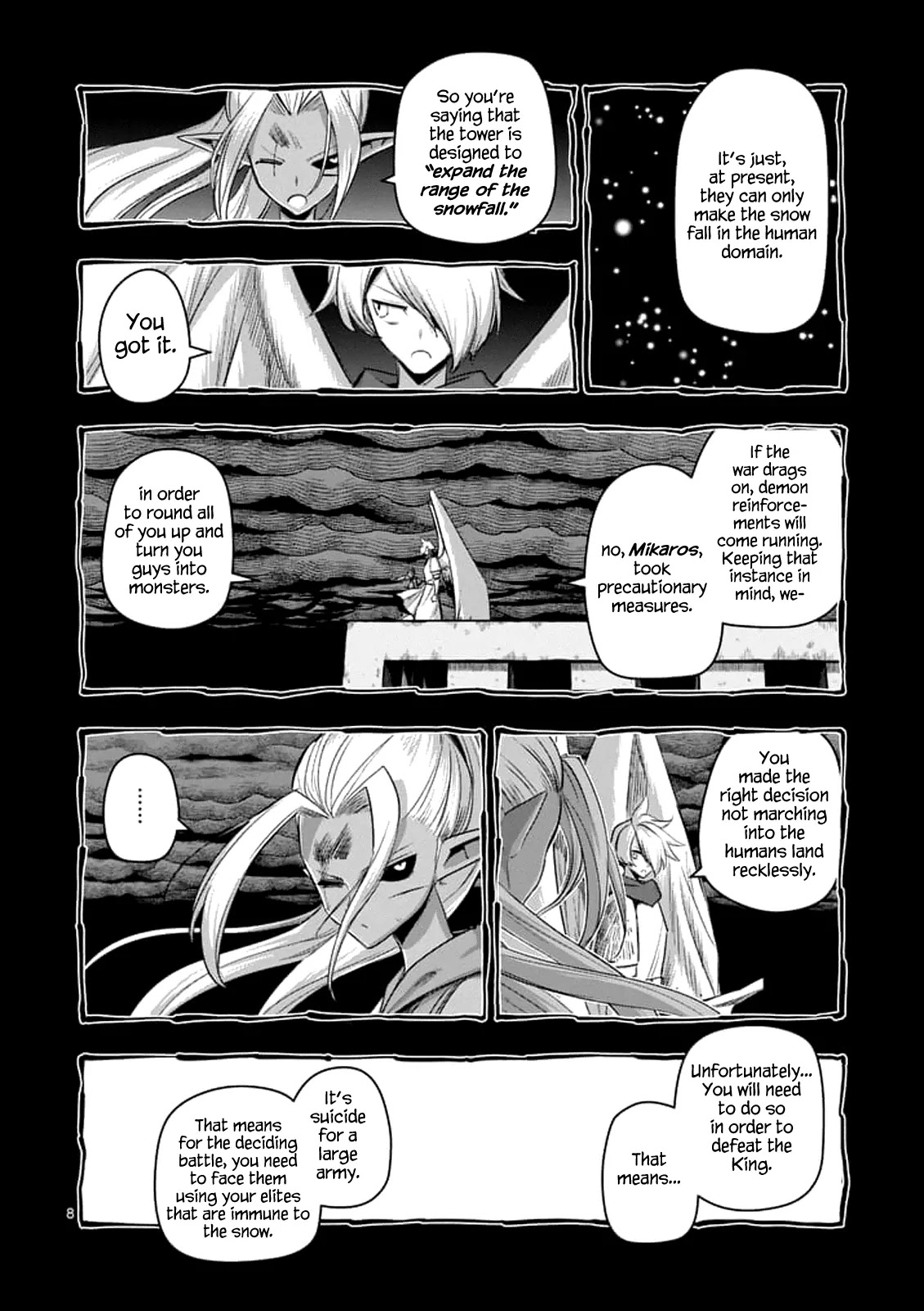 Helck Chapter 75.1 page 8 - Chapter 75.1: Uria the Hero