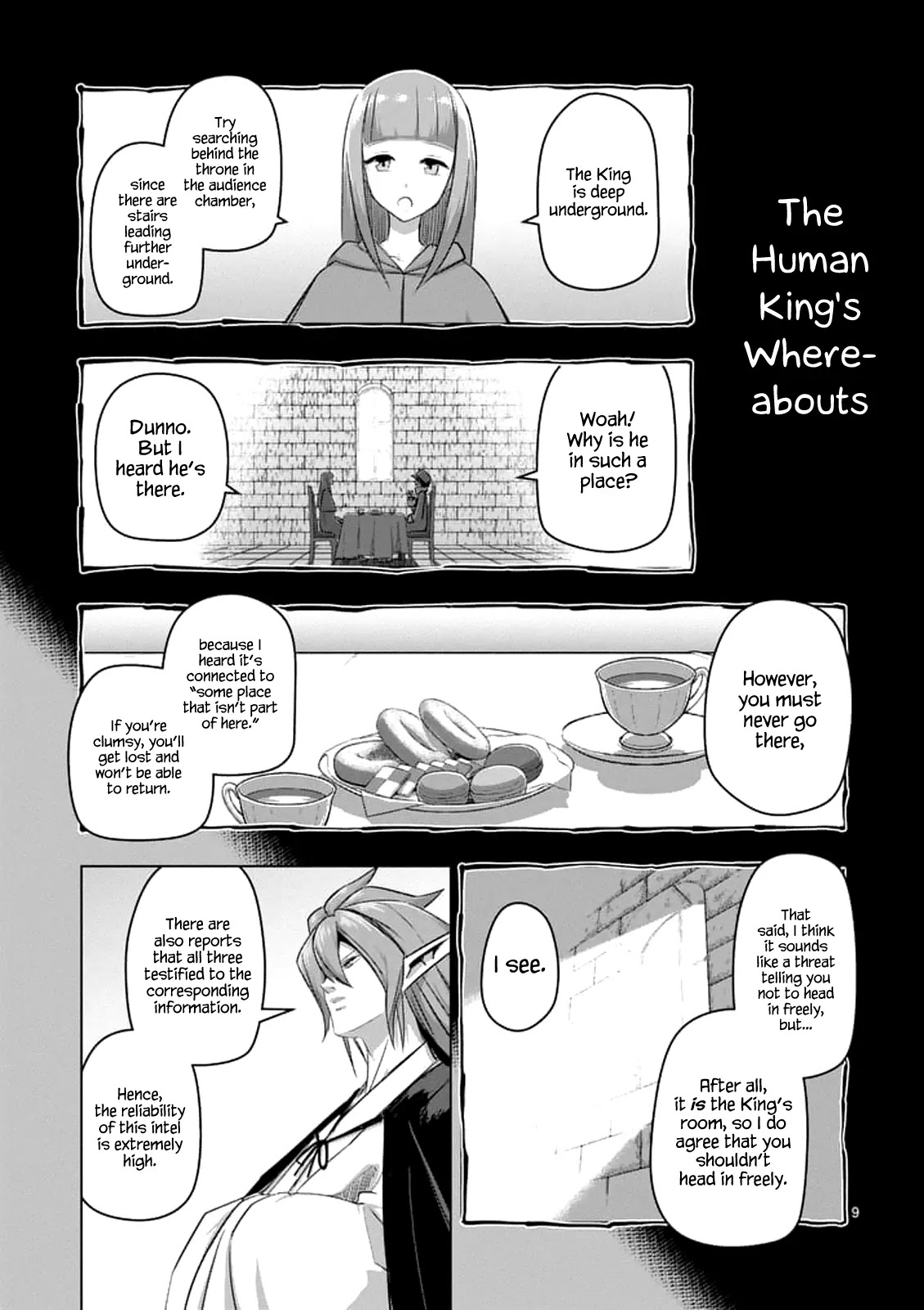 Helck Chapter 75.1 page 9 - Chapter 75.1: Uria the Hero