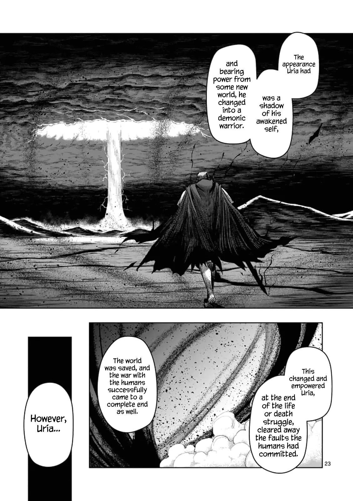 Helck Chapter 75.2 page 9 - Chapter 75.2: Uria the Hero (2)