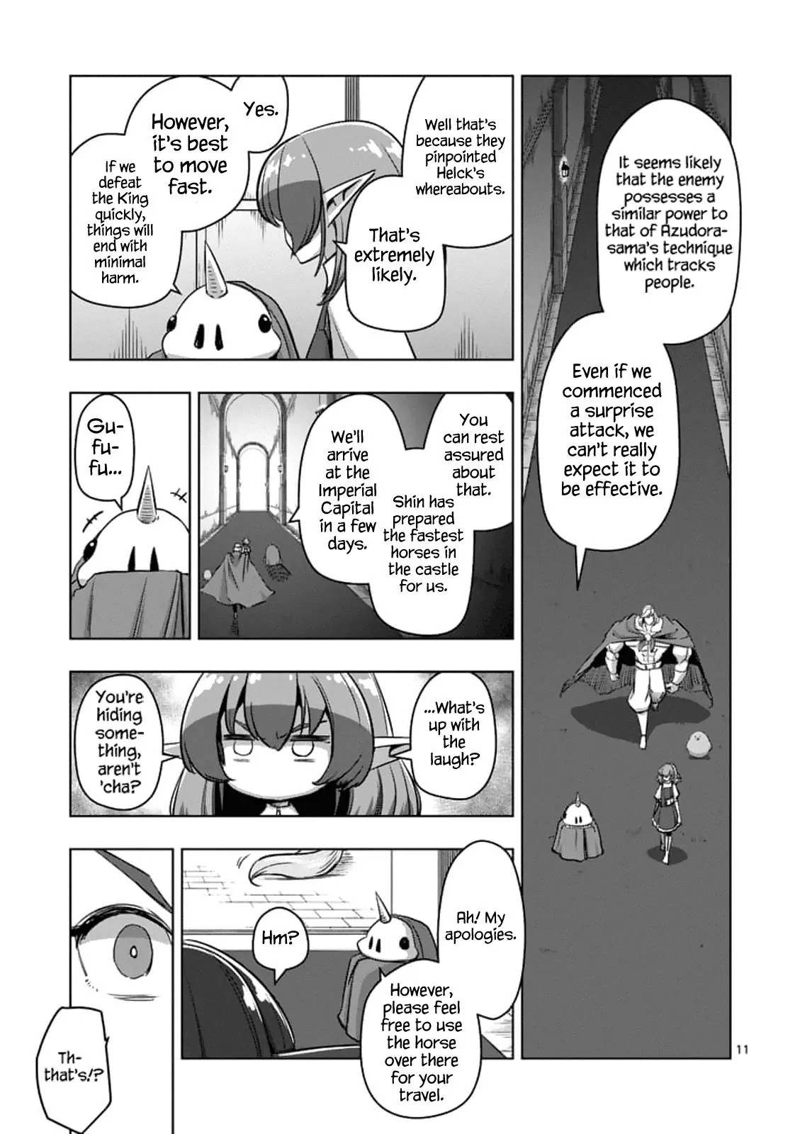 Helck Chapter 76.1 page 11 - Chapter 76.1: The Start of War