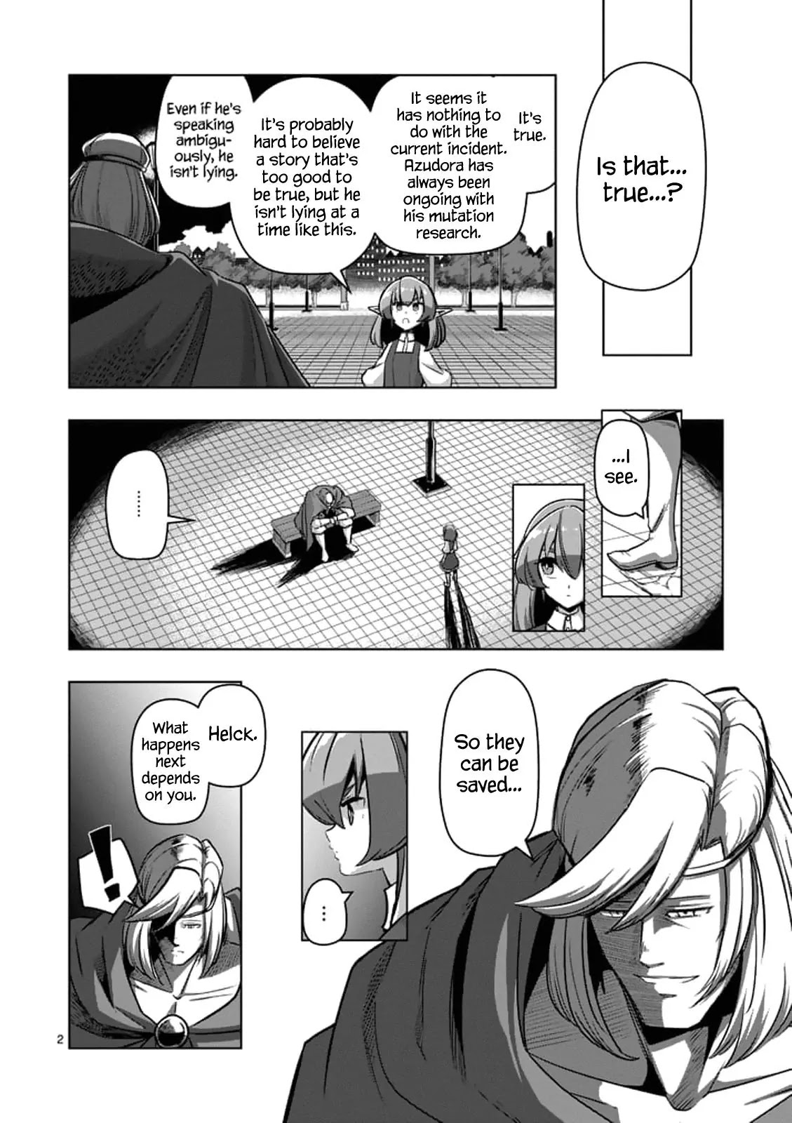 Helck Chapter 76.1 page 2 - Chapter 76.1: The Start of War