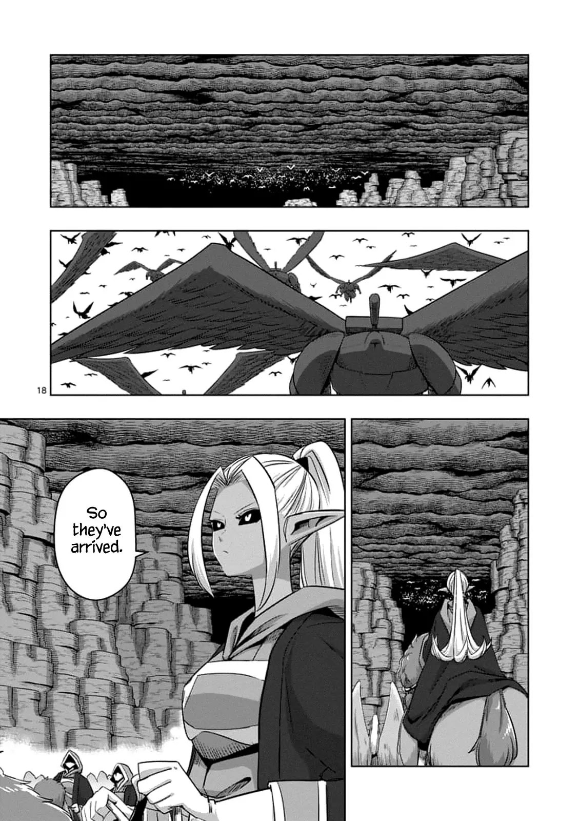 Helck Chapter 76.2 page 1 - Chapter 76.2: The Start of War (2)