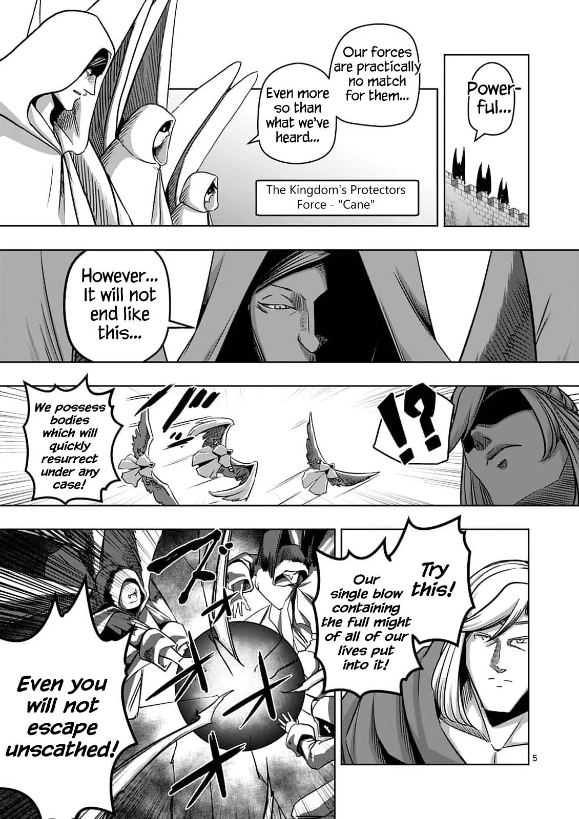 Helck Chapter 77.1 page 5 - Chapter 77.1: The Human Castle