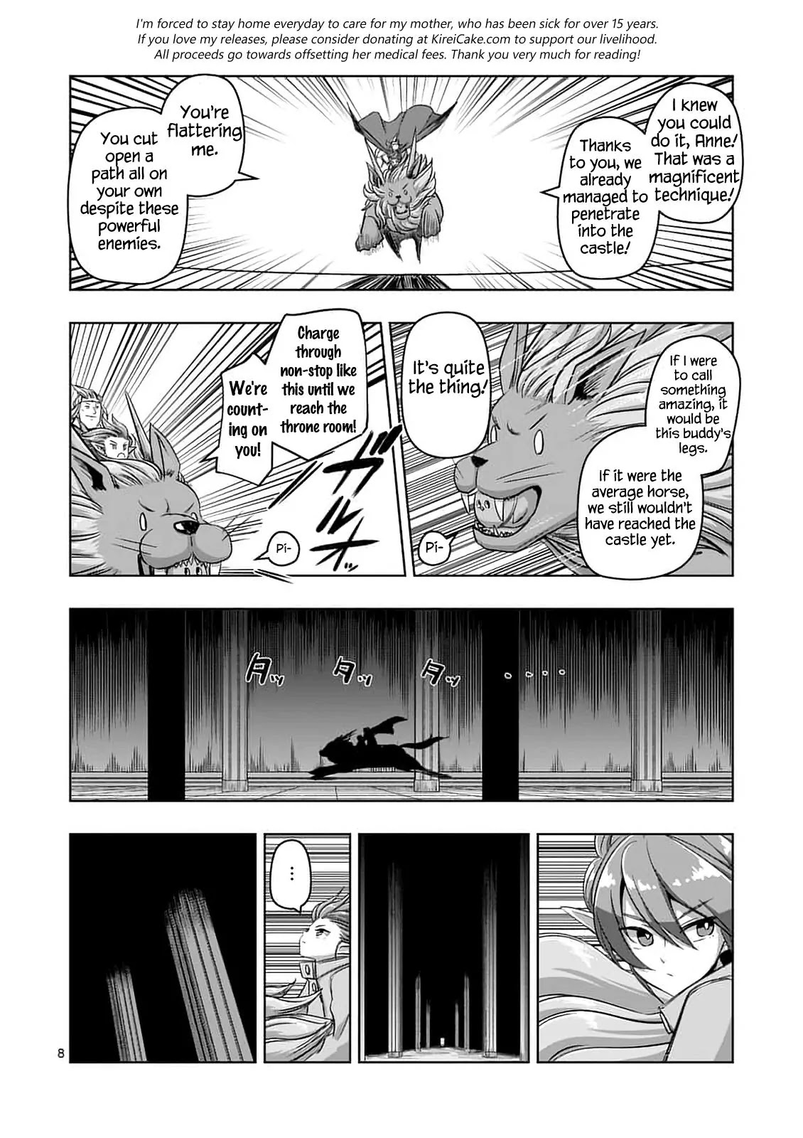 Helck Chapter 77.1 page 8 - Chapter 77.1: The Human Castle