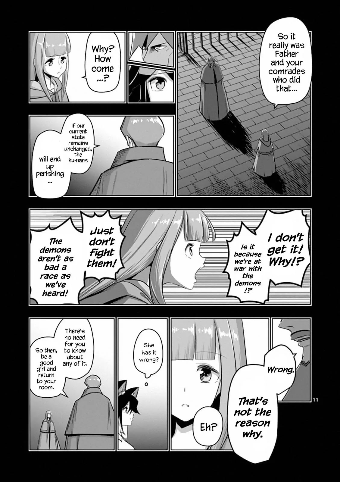 Helck Chapter 78 page 11 - Chapter 78: Father and Daughter