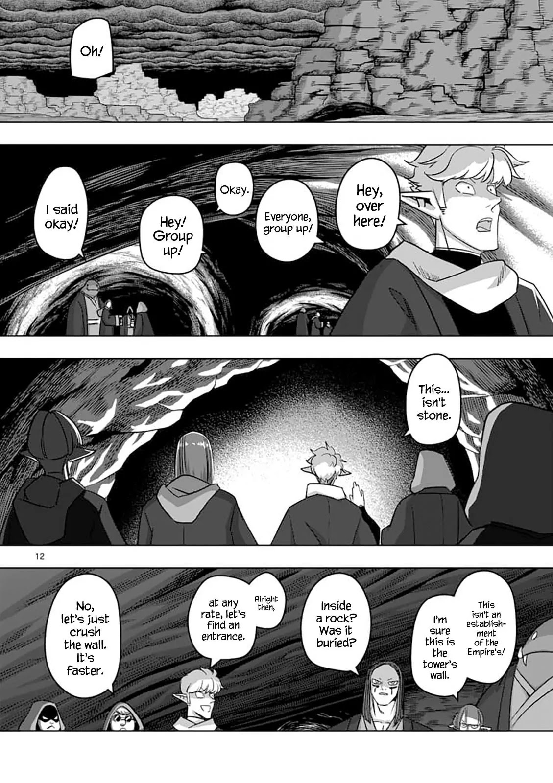 Helck Chapter 79.1 page 12 - Chapter 79.1: Underground Establishment